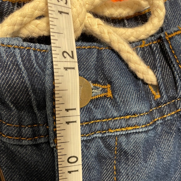 NWOT ~ Anthropologie Pilcro Drawstring Wide-Leg Jeans ~ MEDIUM - Picture 10 of 10